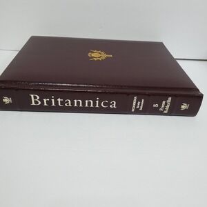 Britannica Encyclopedia Volume 5 Frewin to Holterman Micropsia  Reference Book
